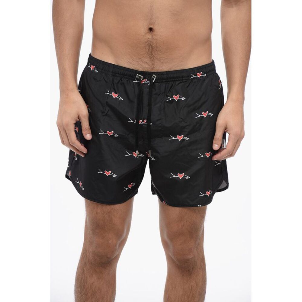 Boxer Swim Shorts ALL-OVER CUPID Printed